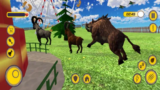 Crazy Goat Rampage Game screenshot 1