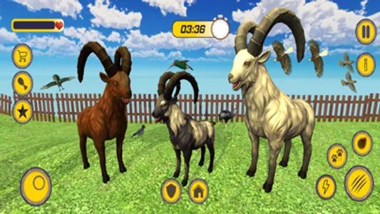 Crazy Goat Rampage Game screenshot 2