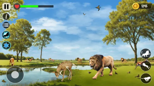 Lion Games 3D Simulator Jungle screenshot 1