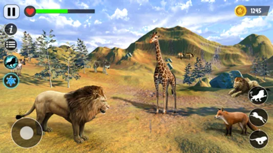 Lion Games 3D Simulator Jungle screenshot 3