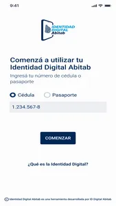 Identidad Digital Abitab screenshot 1