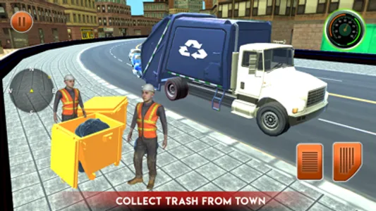 Garbage Track 3D Cleaning Game screenshot 0