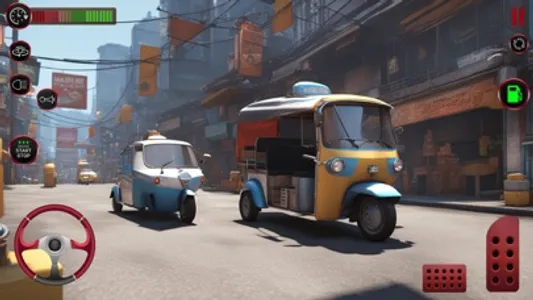 Modern Tuk Tuk Rickshaw Game screenshot 0