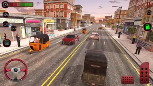 Modern Tuk Tuk Rickshaw Game screenshot 3