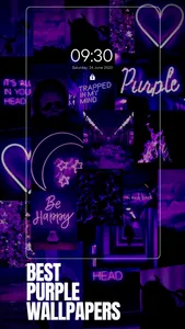 Purple Wallpapers - 4K Images screenshot 1