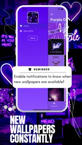 Purple Wallpapers - 4K Images screenshot 3