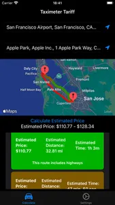 Taximeter Tariff screenshot 0