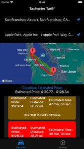 Taximeter Tariff screenshot 1