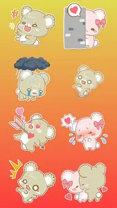 Sweet sugar cubs Stickers screenshot 3