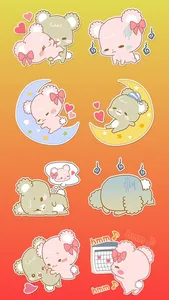 Sweet sugar cubs Stickers screenshot 5