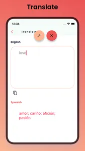 Spanish-English Language App screenshot 2