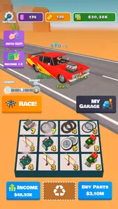 Idle Racer — Tap, Merge & Race screenshot 1