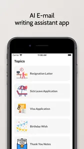AI Email Writer & Generator screenshot 0