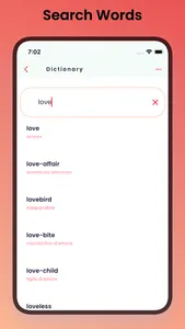Italian-English Learning App screenshot 1