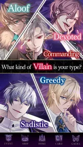Ikemen Villains Otome Game screenshot 2