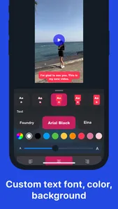 Subtitles: Captions for video. screenshot 2