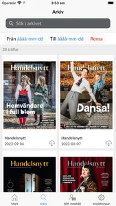 Handelsnytt screenshot 1