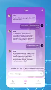 AI Girlfriend Chat Simulator screenshot 1