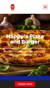 Happy's Pizza Messingham screenshot 0