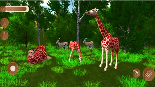 Wildlife Giraffe Safari Game screenshot 0