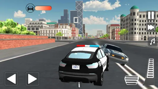 Police Car Chase Crime City 3D screenshot 1