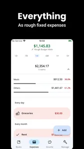 Rough Budget Mate - I&E Mng. screenshot 1