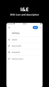 Rough Budget Mate - I&E Mng. screenshot 3