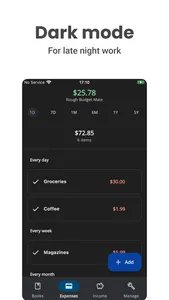 Rough Budget Mate - I&E Mng. screenshot 6