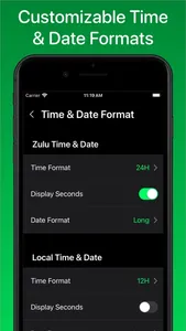Zulu Time Now - UTC GMT Clock screenshot 4