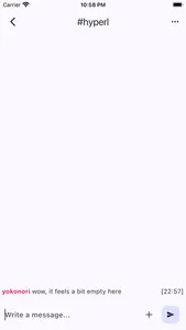 Goguma IRC screenshot 2