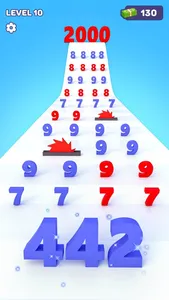 Number Run & Merge Master Game screenshot 1