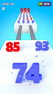 Number Run & Merge Master Game screenshot 2