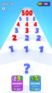 Number Run & Merge Master Game screenshot 3