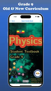 Physics books: Grade 9-12 screenshot 1