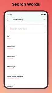 Hausa-English Learning App screenshot 1