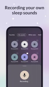 Meditation white noise - Foly screenshot 2