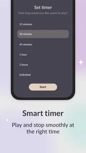 Meditation white noise - Foly screenshot 3
