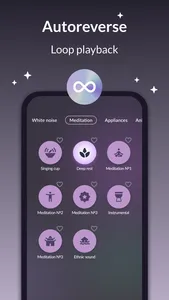 Meditation white noise - Foly screenshot 6