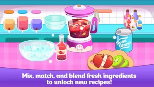 Slushy Drink Maker Game screenshot 1