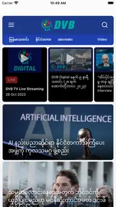 DVB News screenshot 0