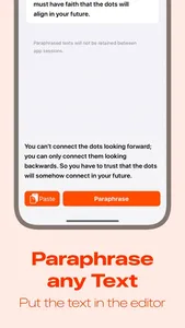 Paraphrase - Reword Tool AI screenshot 0