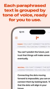 Paraphrase - Reword Tool AI screenshot 4
