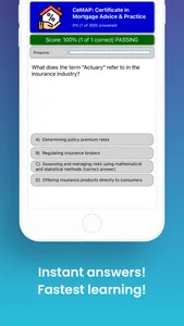 CeMAP Mortgage Advice Exam screenshot 3