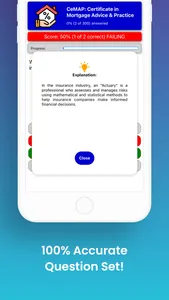 CeMAP Mortgage Advice Exam screenshot 5