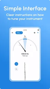 Flute Tuner - LikeTones screenshot 1