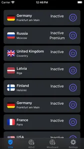 VPNmanager screenshot 2