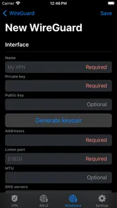 VPNmanager screenshot 3