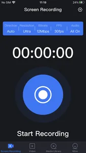 Screen Recorder - Sense Rabbit screenshot 0