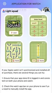 Light squad - Watch games screenshot 2