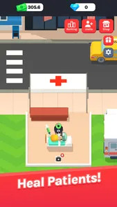 Health City - Hospital Tycoon screenshot 0